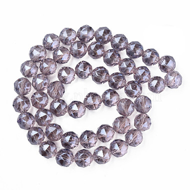 Electroplate Transparent Glass Beads Strands(EGLA-N002-34A-C01)-2
