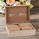 boîte à double bague de mariage rectangulaire en bois gorgecraft(OBOX-GF0001-09)-6