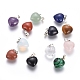 Natural & Synthetic Mixed Stone Pendants(G-J386-H)-1