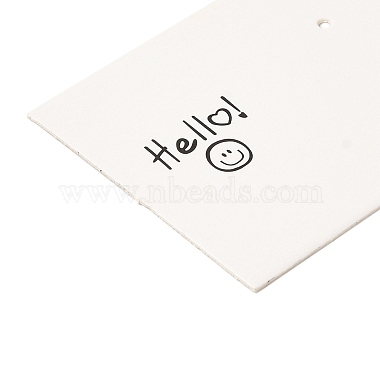 Rectangle Paper Earring Stud Display Cards(CDIS-C005-09)-3