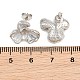 Brass Enamel Stud Earring Findings(KK-CBA58F9-01P-02)-3