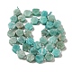 Natural Amazonite Beads Strands(G-P534-A07-02)-3