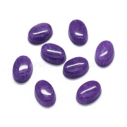Natural Dyed Jade Cabochons, Oval, 18x13x6mm(G-O175-21C)
