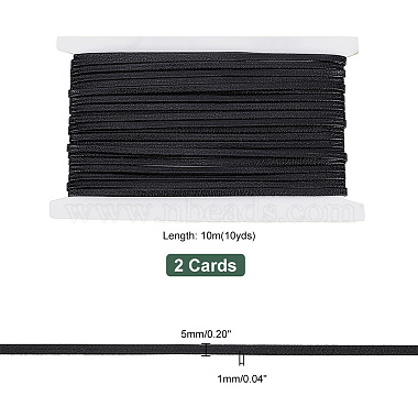 Elite Lychee Soft PU Leather Cord(OCOR-PH0001-87A)-2