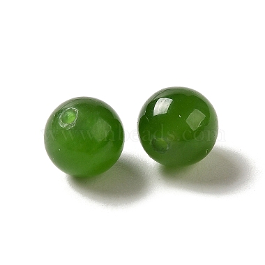 Natural Nephrite Jade/Hetian Jade Beads(G-NH0001-08A)-2