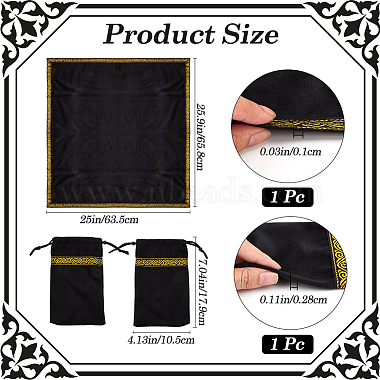 Square Velvet Tablecloth(AJEW-WH0314-315)-2