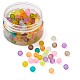 perles de verre dépolies transparentes et perles de verre craquelées bicolores(FGLA-CD0001-01)-7