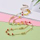 Faceted Glass Beaded Necklaces(NJEW-JN03278)-6