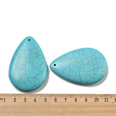 Synthetic Turquoise Big Pendants(G-B070-21)-3