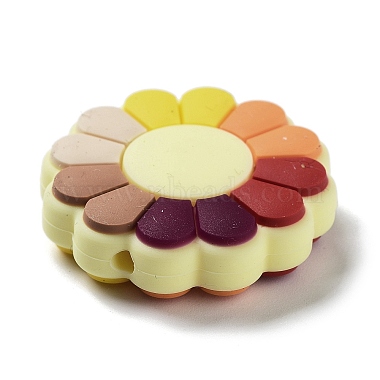 Flower Silicone Beads(SIL-R014-01C)-2