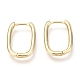 Brass Huggie Hoop Earrings(X-EJEW-F245-07G)-1