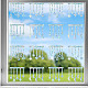 16Pcs Waterproof PVC Colored Laser Stained Window Film Static Stickers(DIY-WH0314-096)-1
