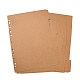 5 Sheets A4 Kraft Paper Binder Dividers(SCRA-WH0001-01B-01)-1