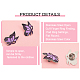 Butterfly with Ribbon Shape Enamel Pin(JEWB-WH0023-45)-7