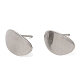 304 Stainless Steel Stud Earring Findings(STAS-R123-11P)-1