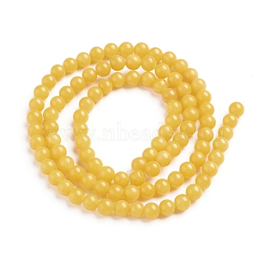 Natural Mashan Jade Round Beads Strands(X-G-D263-4mm-XS07)-2