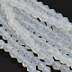 Faceted Bicone Opal Beads Strands(EGLA-P017-01)-1