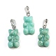 pendentifs amazonite naturelles(G-G854-01P-12)-1