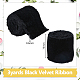 3 Yards Single Face Velvet Ribbon(SENE-WH0003-15C)-2