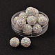 Czech Glass Rhinestones Beads(RB-E482-10mm-101)-1