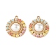 Alloy & Plastic Pendants(AL-CBA75EE-10KCG)-1
