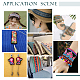 15M 3 Styles Ethnic Style Embroidery Polyester Ribbons(OCOR-GA0001-63)-7