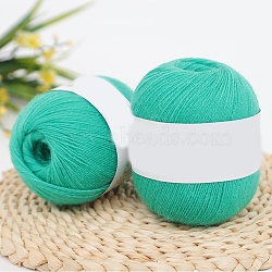 Cashmere Knitting Yarn, for Garments Scarves Sweater Shawl Hats, Turquoise, 50g/skein(PW-WGD6DB4-18)