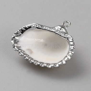 Electroplated Shell Pendants(SHEL-WH20001-01C)-2