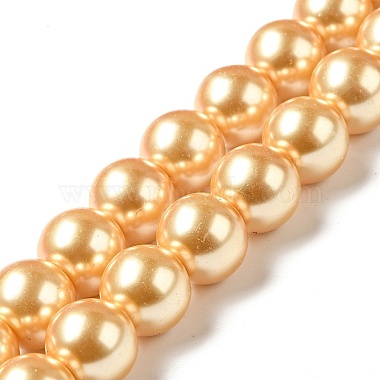 Glass Pearl Beads Strands(HYC005)-4