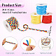 20M 4 Colors Polyester Braid Cords(DIY-TA0010-38)-4