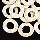 Handmade Reed Cane/Rattan Woven Linking Rings(X-WOVE-T005-06B)-1