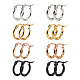 Titanium Steel Hoop Earrings(STAS-TA0001-23A)-2