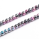 Electroplated Non-magnetic Synthetic Hematite Beads Strands(G-L562-09A)-1