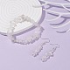 Ensemble de bijoux en perles de cristal de quartz naturel(SJEW-JS01232-05)-2