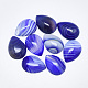 Natural Banded Agate/Striped Agate Cabochons(G-T122-23C)-1