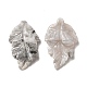 White Natural Crazy Agate Pendants(G-I336-01-40)-1