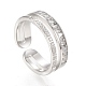 304 Stainless Steel Cuff Rings(RJEW-H129-01P)-1