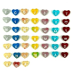 DIY Heart Pendants Silicone Molds, Resin Casting Molds, For UV Resin, Epoxy Resin Craft Making, Alphabet & Constellation & Number, Deep Sky Blue, 85x56x3mm, Hole: 1mm, Inner Diameter: 10x7mm(DIY-C014-10B)