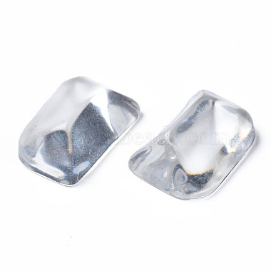Transparent Rectangle Resin Cabochons(CRES-N031-006A-A01)-4