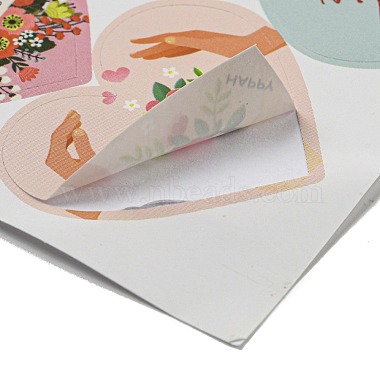 Mother's Day Paper Sticker(STIC-G002-01F)-3