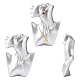 High End Resin Side Body Model Portrait Jewelry Stand(NDIS-B001-03B)-1