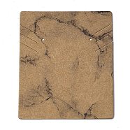 Cardboard Necklace Earring Set Display Cards, Rectangle, Peru, Other Pattern, 6.4x5.1x0.02cm, 100pcs/bag(CDIS-A002-C-05B)