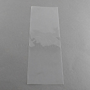 OPP Cellophane Bags, Rectangle, Clear, 25x9cm, Unilateral Thickness: 0.035mm(OPC-S016-03)
