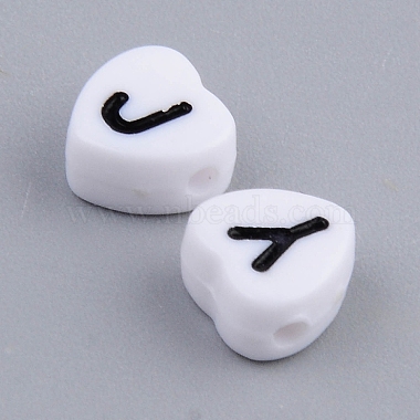 White Opaque Acrylic Enamel Beads(MACR-SZ0001-28)-4