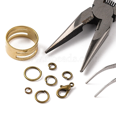 Kit de recherche de fabrication de bijoux de bricolage(DIY-YW0006-12AB)-3