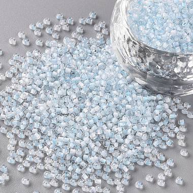 2mm LightSkyBlue Glass Beads