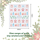 7 Sheets 7 Styles PET Christmas Nail Art Stickers(DIY-FH0005-74)-2