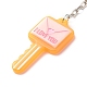 Envelope Key with Word I Love You Resin Charms Keychain(KEYC-JKC00386)-4