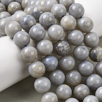 Natural Gemstone Beads Strands, Round, 11~11.5mm, Hole: 1.2mm, about 36pcs/strand, 15.75 inch(40cm)