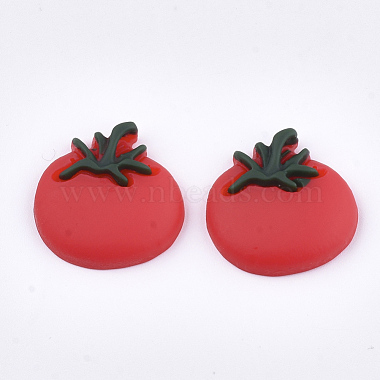20mm Red Vegetables Resin Cabochons